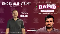 EXCLUSIV RAPID după Craiova - Rapid 2-2 începe la ora 18:00, în direct pe YouTube - ProSport