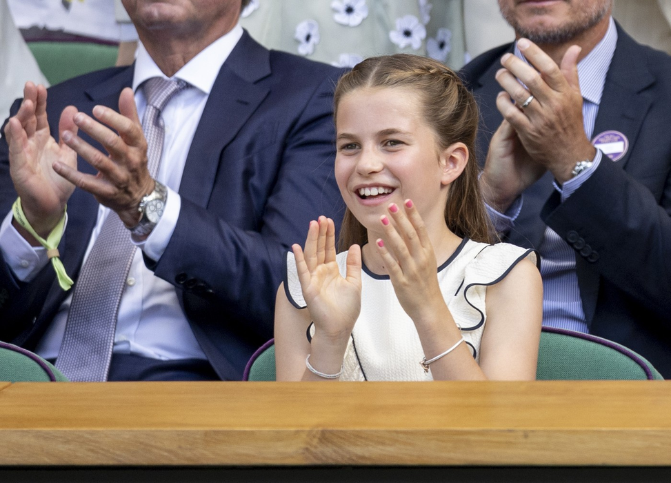 Prințesa Charlotte la Campionatele Wimbledon 2025, la Londra. Foto: Profimedia
