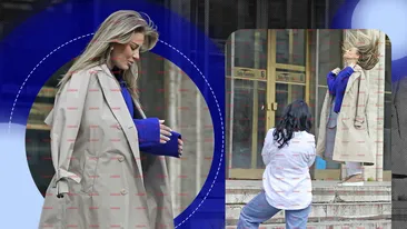 Sexy-soprana, ședință foto în văzul tuturor! Manechinele sunt pistol cu apă pe lângă ea