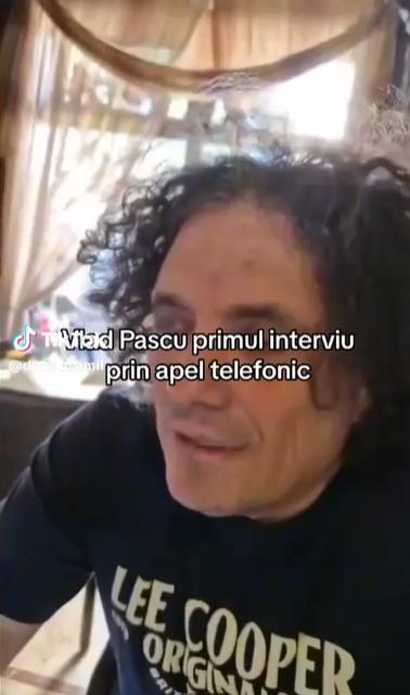 Tatăl lui Vlad Pascu / Foto: Captură Video