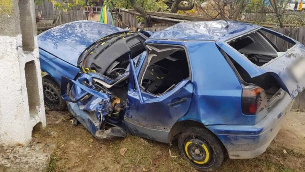 Accident grav în județul Suceava! Un tânăr de 17 ani a murit pe loc