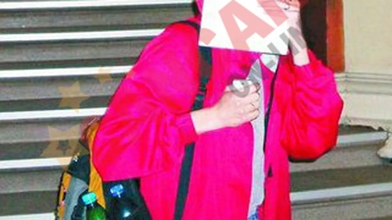 Fiica lui Babiuc a facut show la tribunal