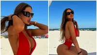 De necrezut! Câți lei costă costumul de baie cu care Bianca Drăgușanu s-a afișat pe plaja din Mamaia