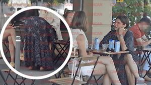 Monica Bîrlădeanu și-a pus pe tavă...posteriorul! A încercat să o "regleze", dar... Poziție de yoga în mijlocul străzii!