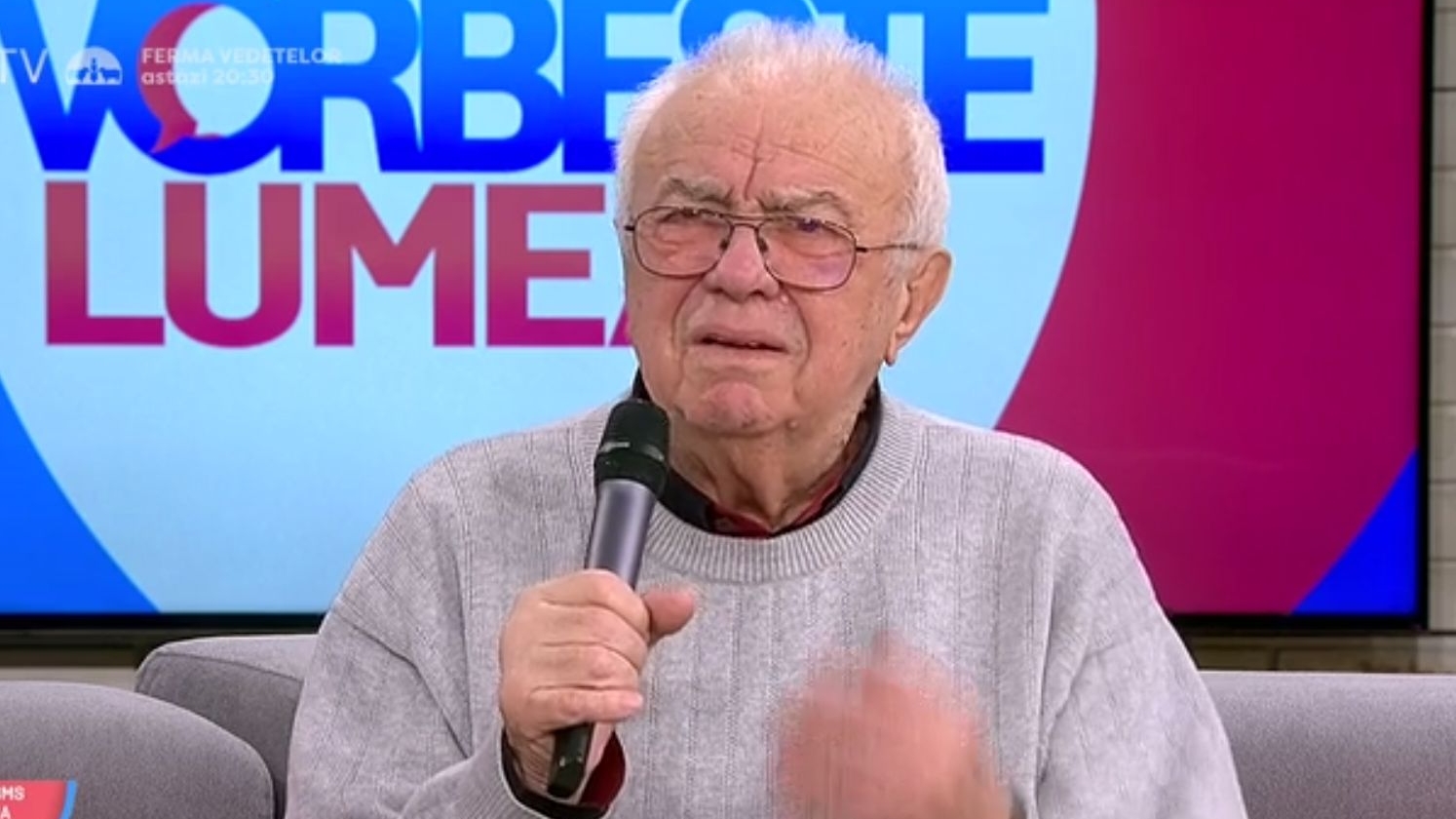 Alexandru Arșinel a trecut prin momente dificile: „Am stat sub duș plângând!”