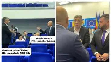Scandal ca la ușa cortului la ședința PSD-PNL. Și-au aruncat cuvinte dure: „Nu ți-e rușine, măi porcule?”