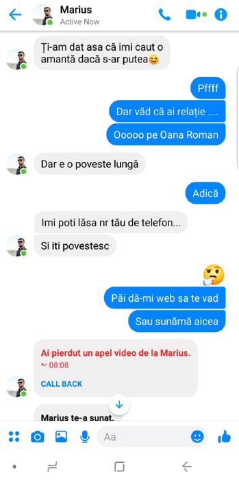 ”Discuțiile” intime 
dintre Marius Elisei și transsexualul Delia Rexha