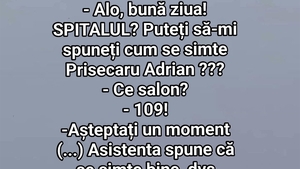 BANCUL ZILEI | Cum se simte pacientul Prisecaru Adrian