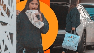 Ex-iubita lui Dani Oțil, o graviduță hiper-activă. Fosta “războinică” de la Exatlon face “fitness” la shopping