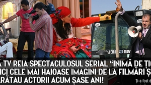 Acasa Tv reia spectaculosul serial “Inima de tigan”. Vezi aici cele mai haioase imagini de la filmari!