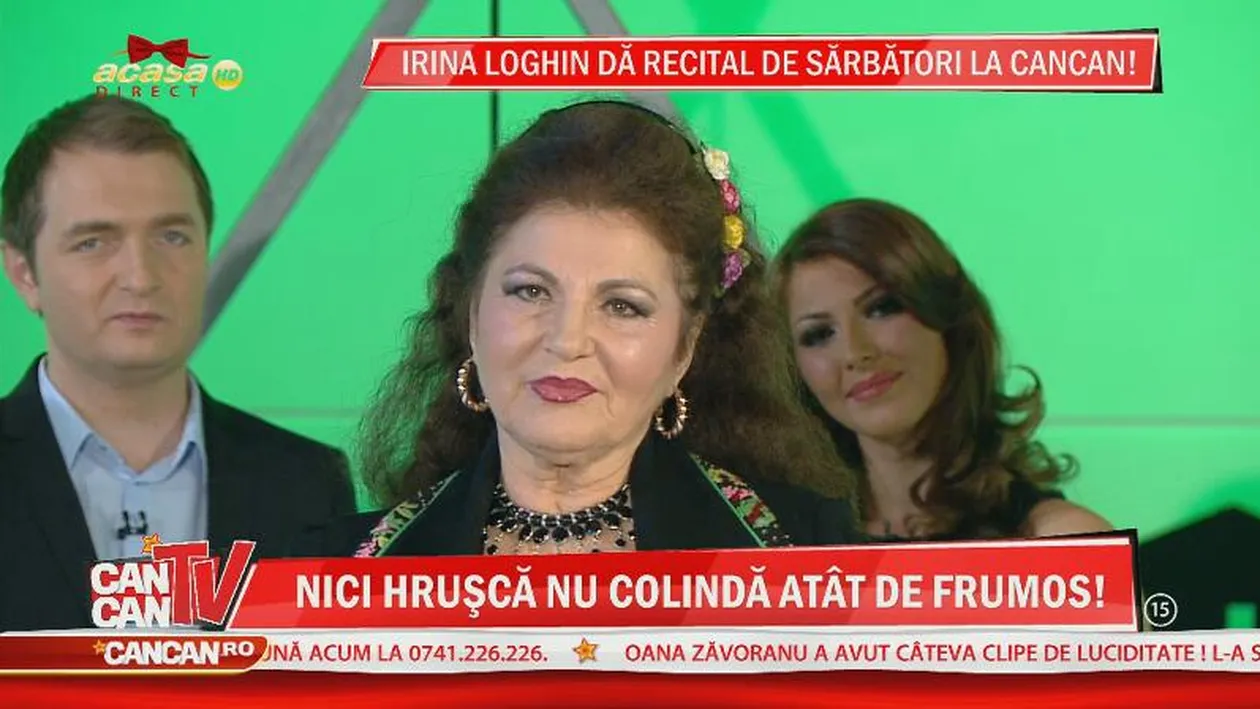 Irina Loghin, primele declaratii despre boala care a bagat-o in spital! Cand m-am intors, am simtit o mica ameteala