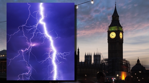 Haosul meteorologic anunțat de AccuWeather s-a abătut asupra mai multor zone din Marea Britanie. Oamenii sunt sfătuiți să rămână în case