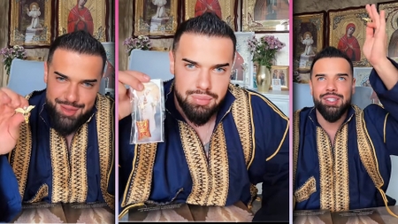 Cine este Ozan, ”maestrul spiritual” care alungă relele cu ”toiagul îngerilor”. A devenit viral, iar BOR a reacționat