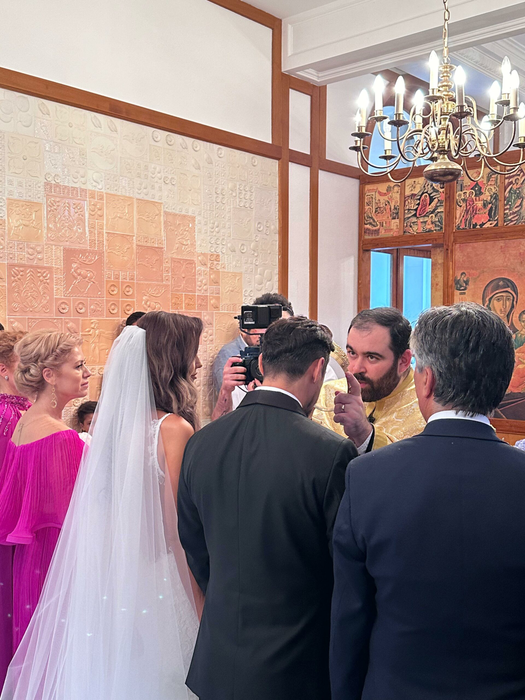 Trenă de vis la rochia de mireasă purtată de Ana Maria, soția lui Daniel Pavel. Imaginile momentului vin de la nunta prezentatorului Survivor