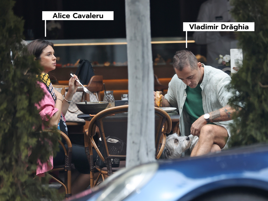 Vladimir Drăghia are grijă ca patrupedul familiei să fie hrănit cum trebuie / (Sursa: CANCAN.RO)
