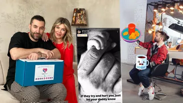 Gina Pistol și Smiley, sarcini diferite în calitate de părinți: “Eu o hrănesc cu biberonul”. Artistul nu a învățat să îi schimbe scutecele Josephinei