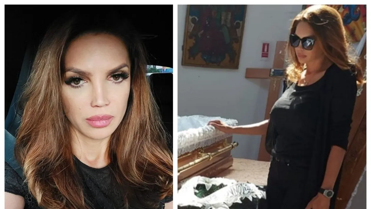 Cristina Spătar, devastată și înlăcrimată, după moartea tatălui său: „Acum chiar sunt singură”