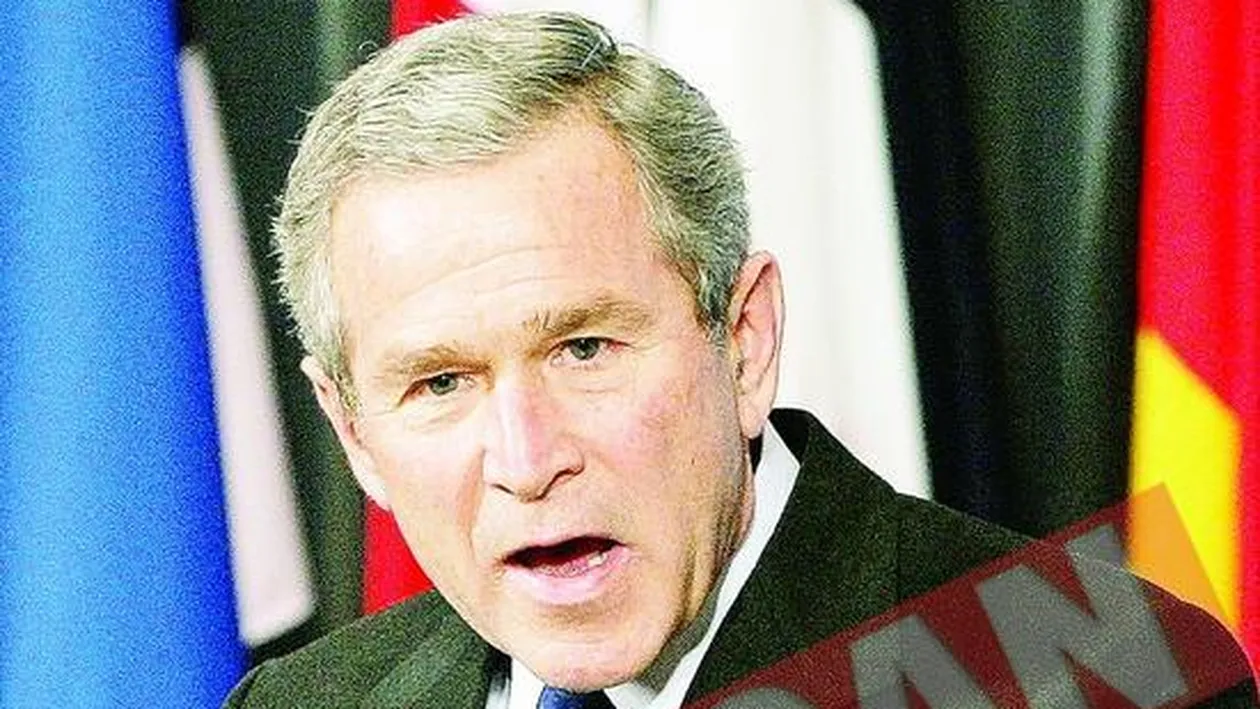 Casa lui Bush a luat foc