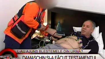 Dinu Damaschin, de la bal la spital! Daca mor, ii las Monicai totul