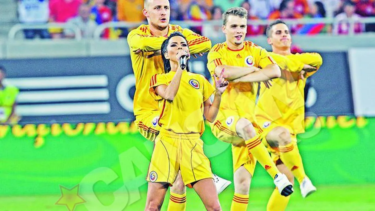 Inna s-a facut de ras in fata a 50.000 de suporteri! A falsat pe stadion