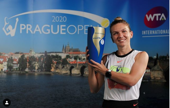 S-a aflat! Pentru cine a sărit Simona Halep în râul Vltava, după ce a câștigat turneul de la Praga