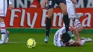 Zlatan Ibrahimovic si-a calcat pe cap un adversar! A fost aproape de o nenorocire