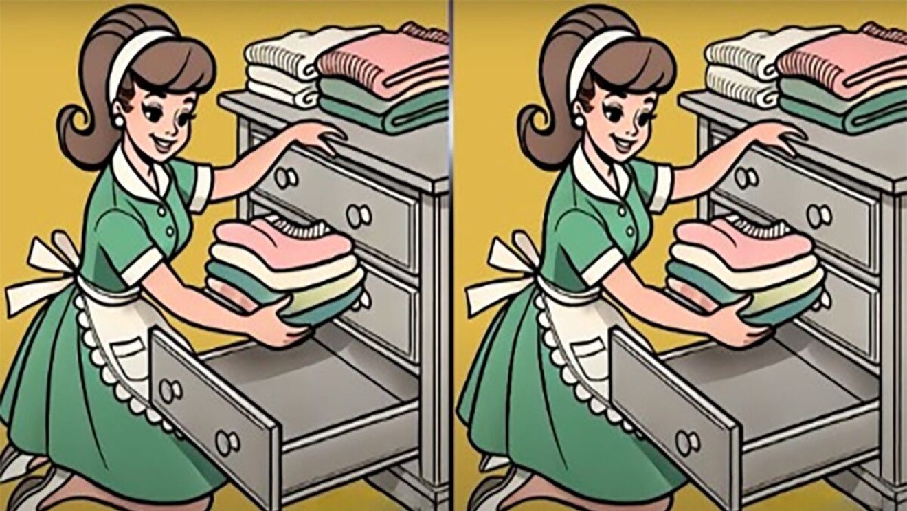 Test de logică | Aceste două poze nu sunt identice. Găsiți cele 3 diferențe!