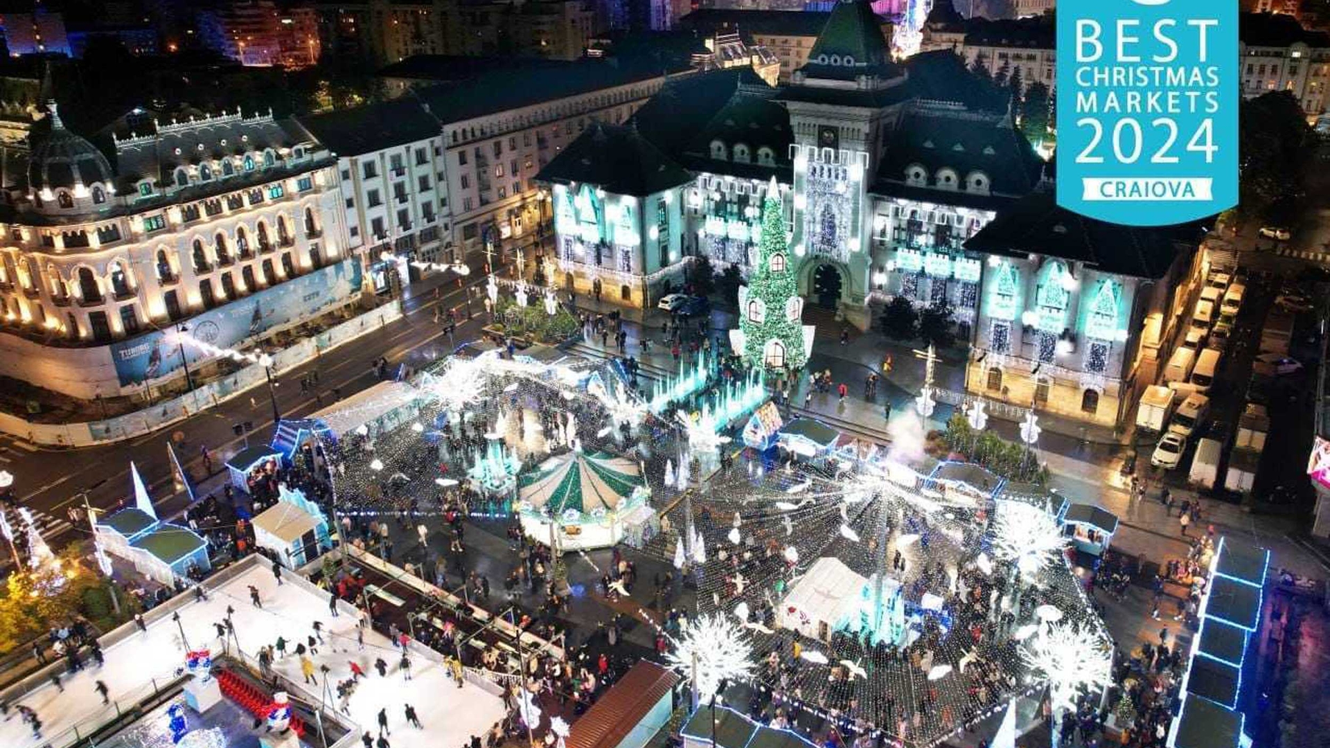 Comunicat de presă. Craiova 2023: Afluență record și ocupare 100% a spațiilor de cazare cu prilejul Târgului de Crăciun Craiova, votat al doilea cel mai frumos din Europa