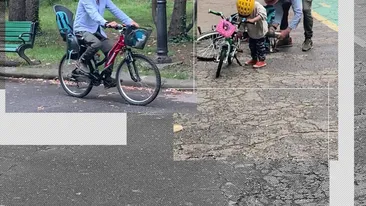 Buuuf, ce căzătură! La asta nu se aștepta! Chef Foa și-a adunat familia în parcul Herăstrău, dar...