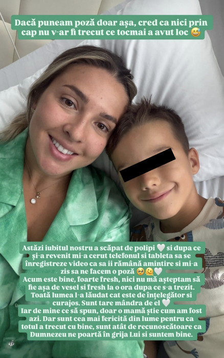 Fiul lui Culiță Sterp a fost operat. Ce intervenție a suferit Milan, la doar 5 ani