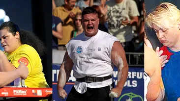 Le-a dat bataie! Cel mai puternic om din Romania, un pusti de 24 de ani, a uimit Bulgaria!