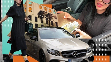 Andreea Tonciu continuă disputa cu Roxana Nemeș, de la volanul unui Mercedes-AMG E 53 4MATIC+ Coupé de 80.000 €. “Ea a venit cu o mașină de 3.000 €, cât valorau tenișii mei din picioare”
