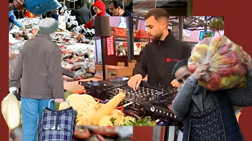Cât costă un tur în Piața Obor. Străinii plătesc zeci de euro să admire fructe, legume și să consume mici: „Sunt din SUA, nu avem aşa ceva”