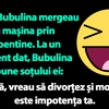 BANC | Bulă și Bubulina mergeau cu mașina prin serpentine