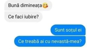 BANCUL ZILEI | "Ce faci iubire?" "Sunt soțul ei, ce treabă ai cu nevastă-mea?"