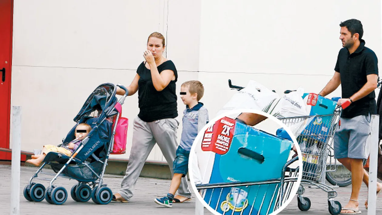 Cap de Zmeu s-a pus pe cumparat pampersi