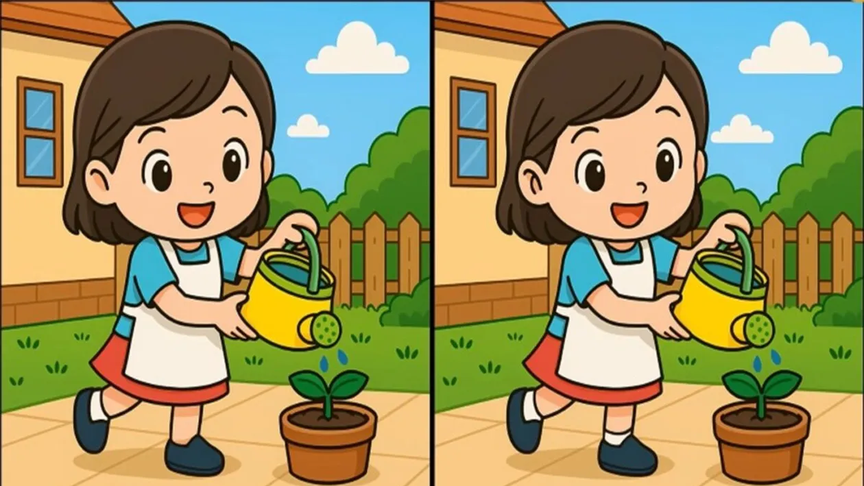 Test de logică | Găsiți toate cele 3 diferențe dintre aceste două fete. Geniile izbutesc sub 1 minut