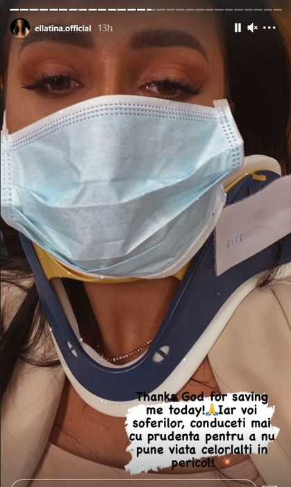 Ella de la Puterea Dragostei, declarații acide după ce a fost criticată la scurt timp după ce a fost implicată într-un grav accident: “Poate nu aveam o mână sau un picior” | FOTO