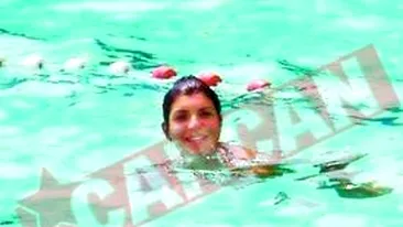 Andreea Tonciu se racoreste la un strand de cartier