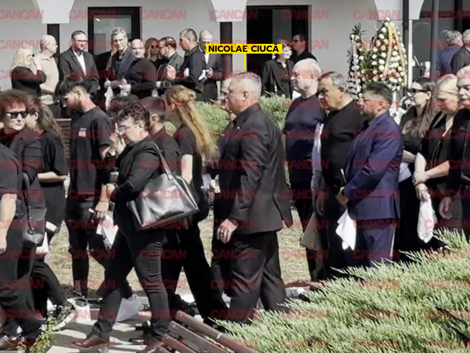 Primele imagini de la înmormântarea generalului Dorin Ioniță. Zeci de persoane i-au fost alături pe ultimul drum