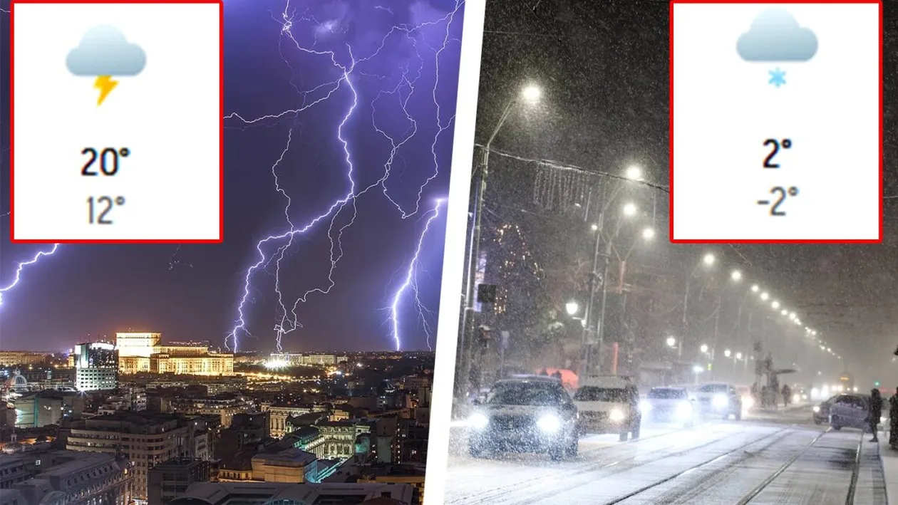 Prognoză luna mai 2026 | Meteorologii Accuweather anunță furtuni și ninsori în România