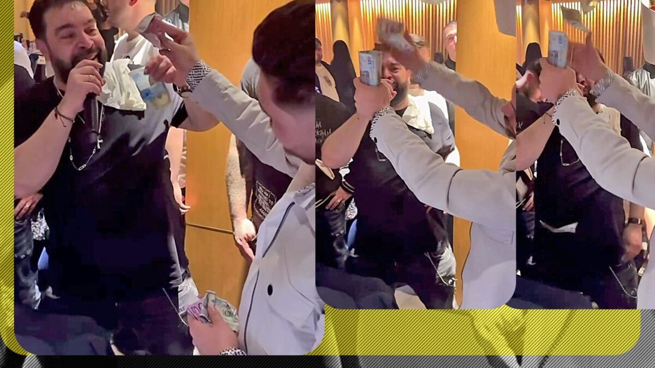 L-au umplut de bani pe Florin Salam! Caranii au făcut show total la Hanul Drumețului, după eliberare