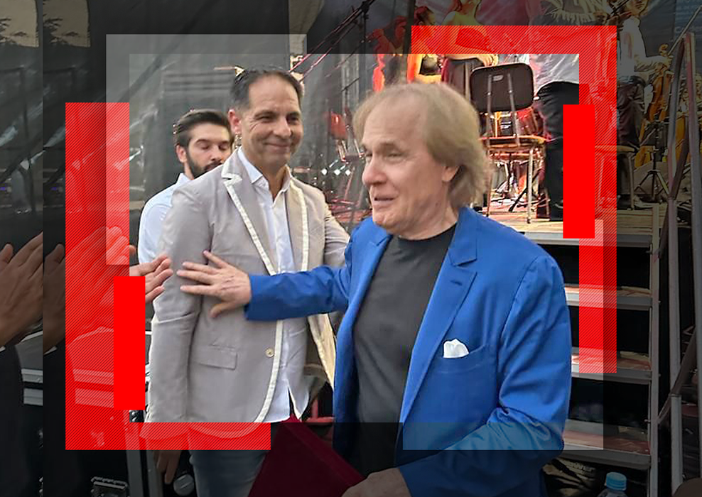 Dan Negru a prezentat și concertul lui Richard Clayderman