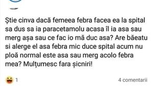 Râzi cu lacrimi! Este comentariul anului. Ce răspuns a primit femeia după ce a pus o întrebare pe un grup de Facebook