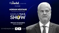 Marius Tucă Show începe miercuri, 12 octombrie, de la ora 20.00, live pe gândul.ro