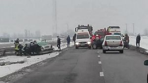 Accident înfiorător în județul Arad. Un om a murit, iar alte alți trei au fost răniți