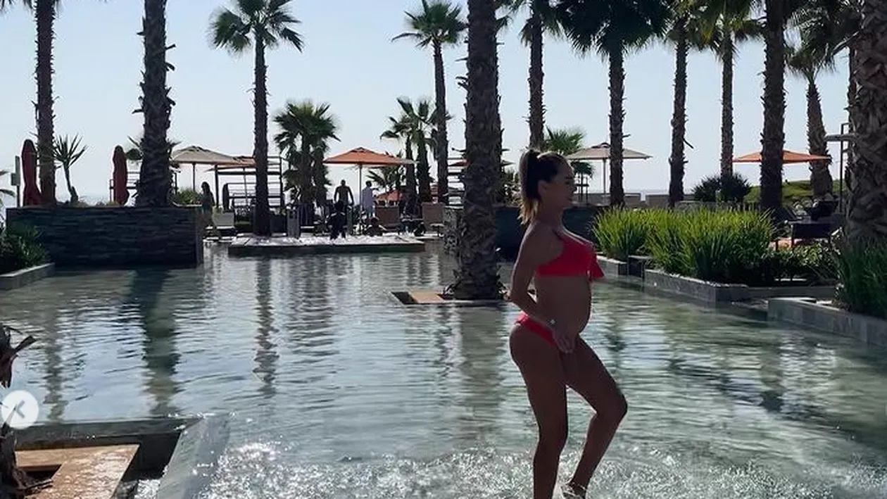 Bucurie mare! Andra Trandaș e însărcinată în 7 luni. Cum s-a fotografiat vedeta