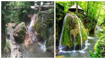 Dezastru natural. Cascada Bigăr, din Parcul Național Cheile Nerei-Beușnița, s-a prăbușit. VIDEO