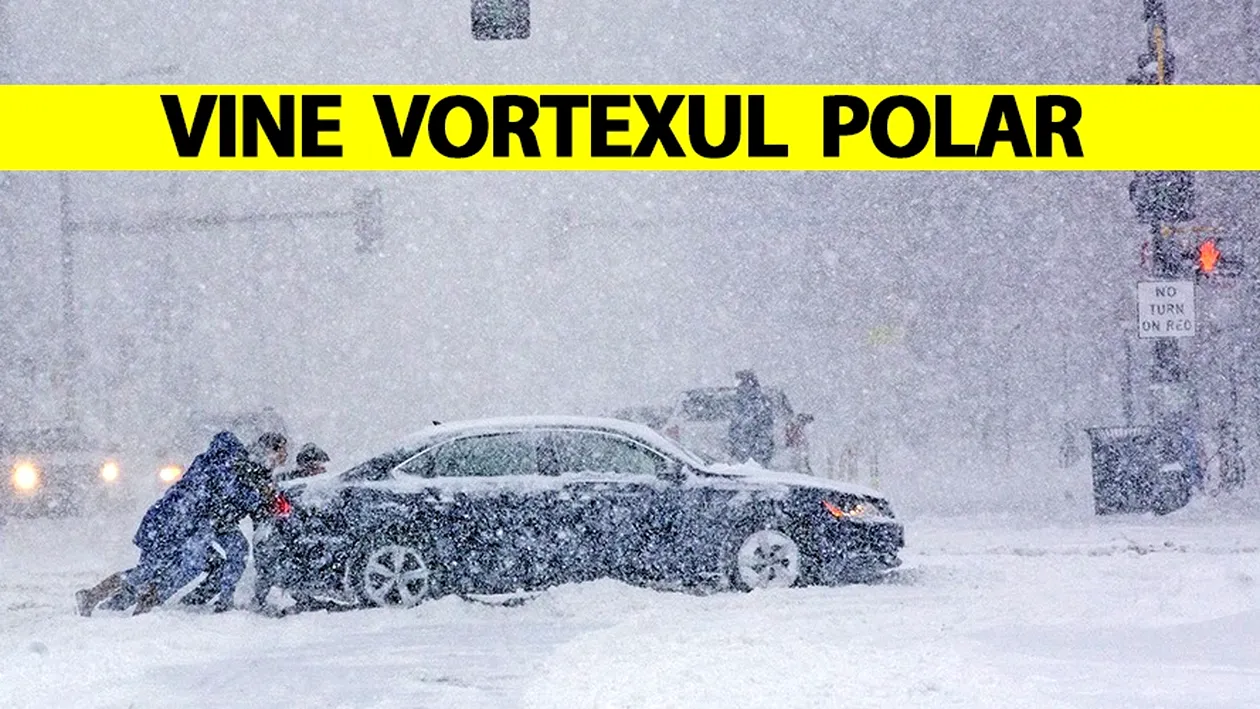 Meteorologii ANM anunță: Vortexul polar ajunge în România și face prăpăd în jur