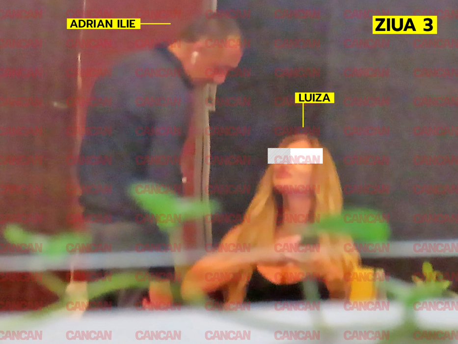 Luiza este toată un zâmbet când îl vede pe fostul fotbalist